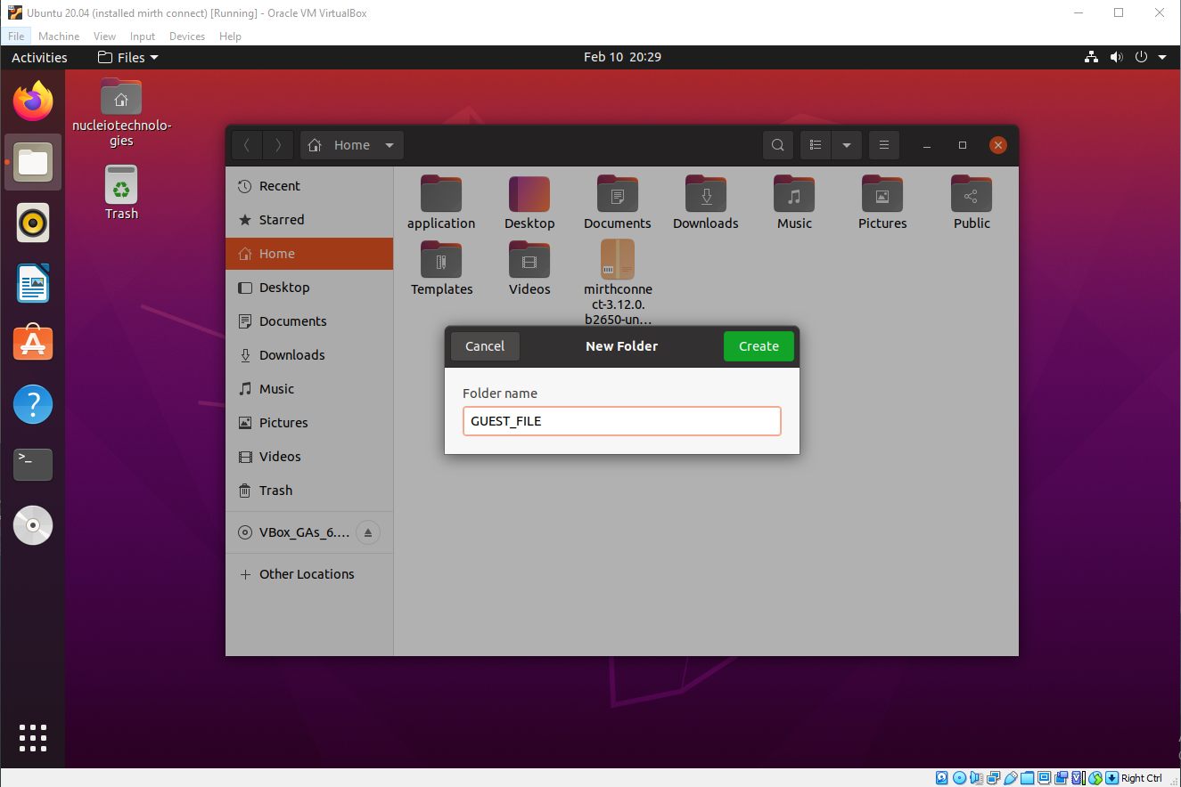 How to transfer file from windows host machine to ubuntu virtual ...