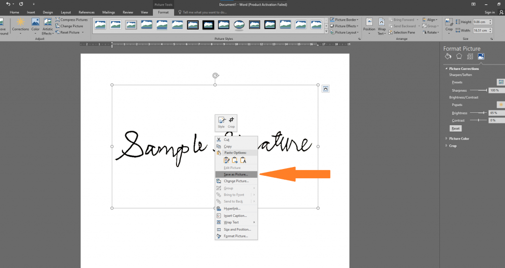How To Make Digital Signature Using Microsoft Word Nucleio