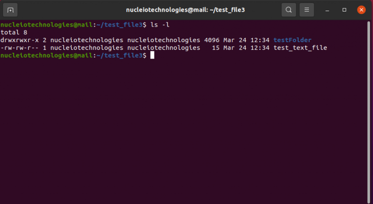 How to change directory permissions in Linux - Nucleio Information Services