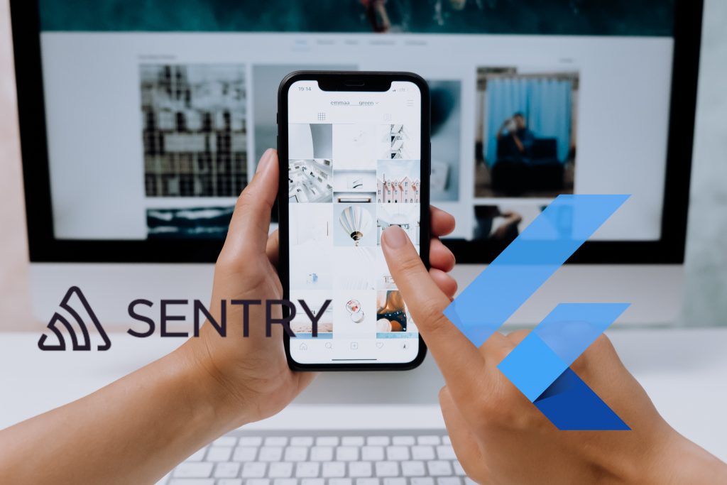 An app that uses Sentry in Flutter which are use to report errors in Flutter.