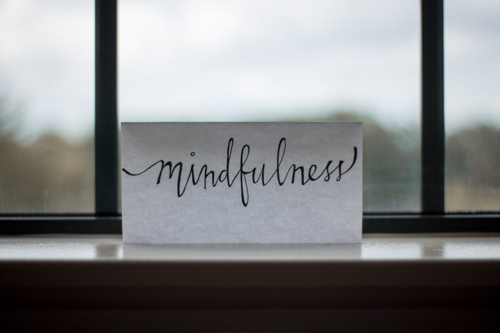 The photo shows the word mindfulness which represents the message of this blog wherein it reminds us to be mindful of everything we share in our social media accounts.