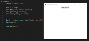 What Is Python Tkinter? | Nucleio Information Services