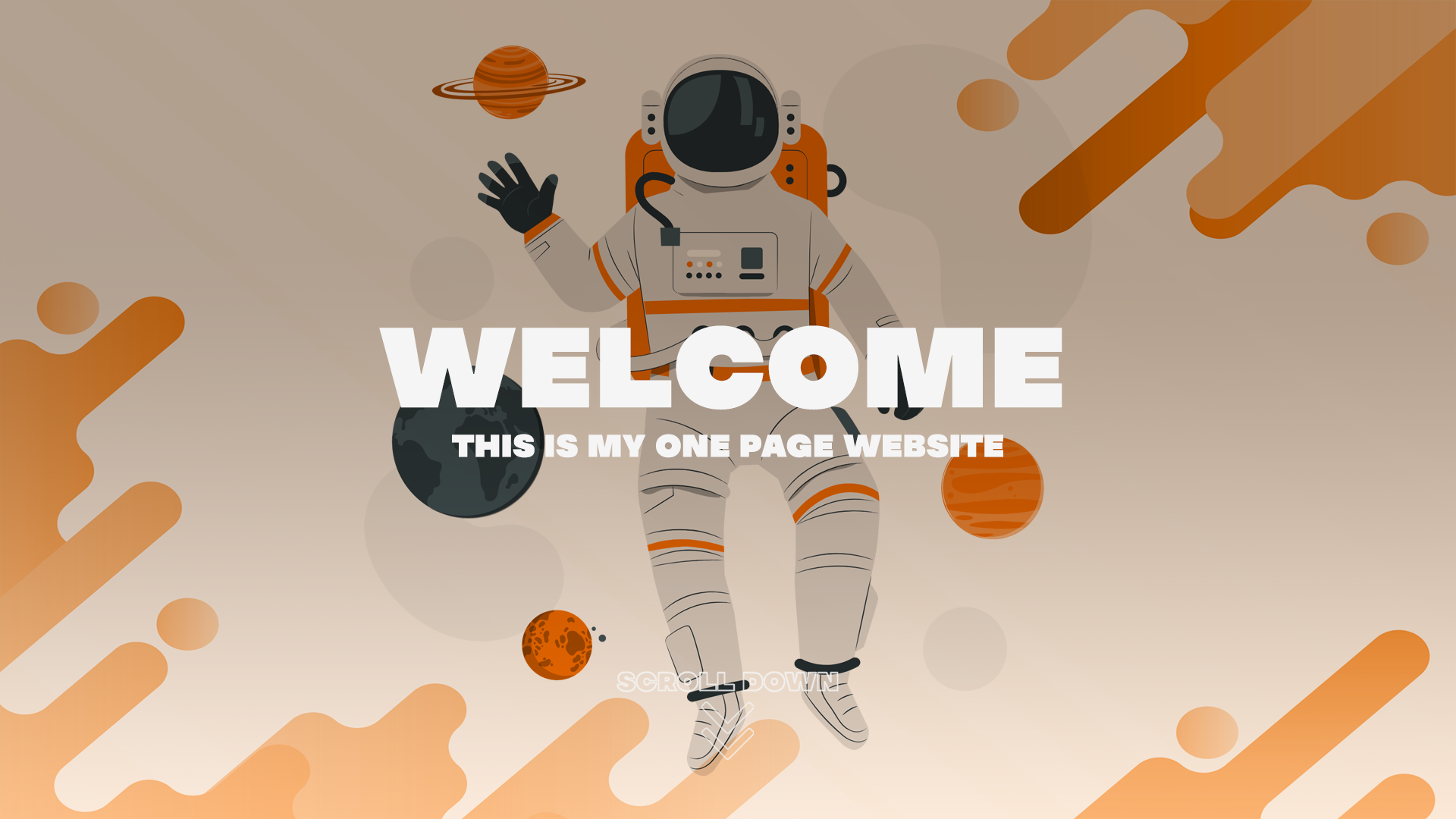 Creating A One Page Website