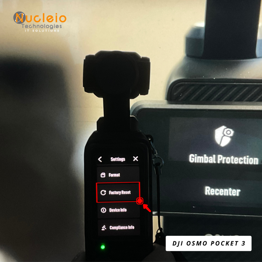 osmo pocket 3 stuck in gimbal protection