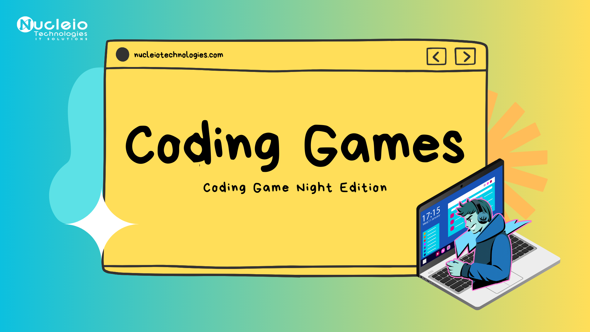 Level up coding while gaming nucleio information services
