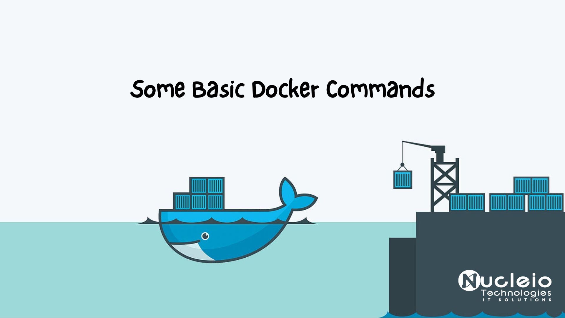 Basic docker commands nucleio information services